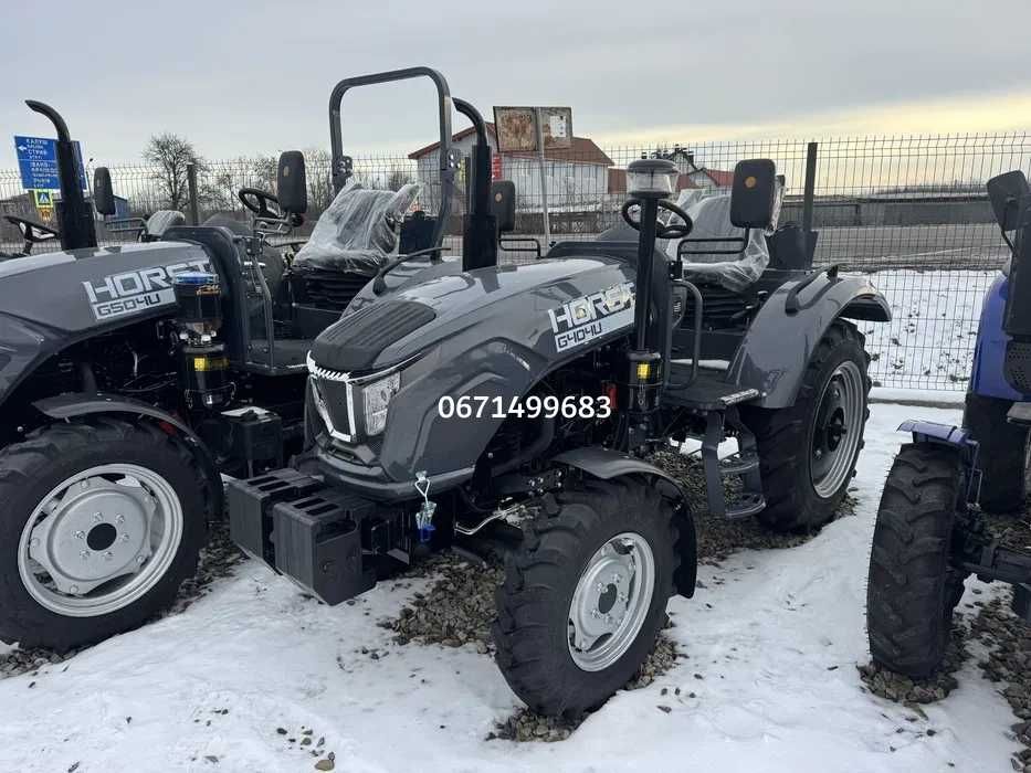 Трактор HORST G 404 U Шини:7,5-16/11,2-24 Примусова гідр Рівна підлога