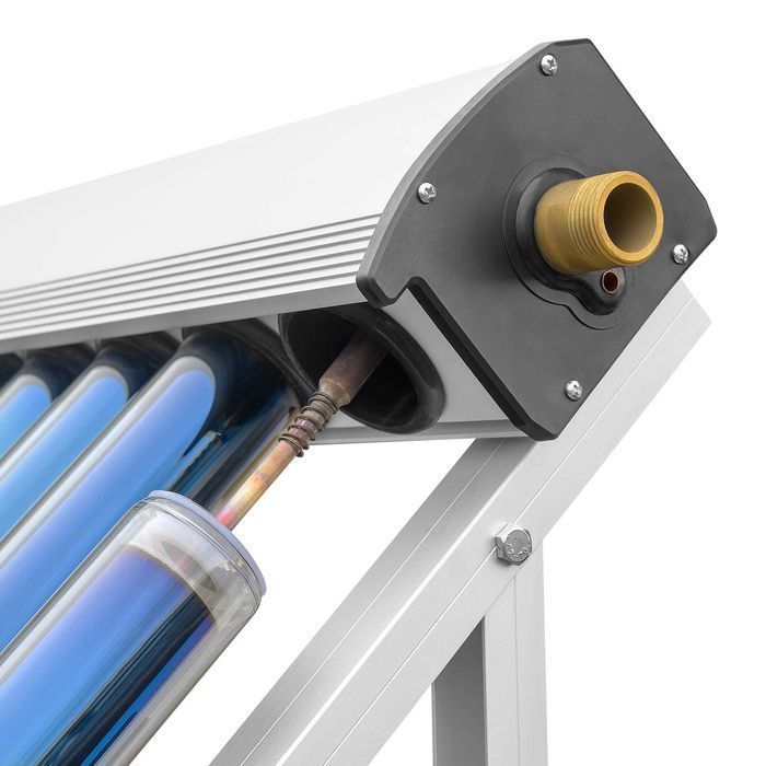 Próżniowy kolektor słoneczny przepływowy HSC15 - Solar KeyMark