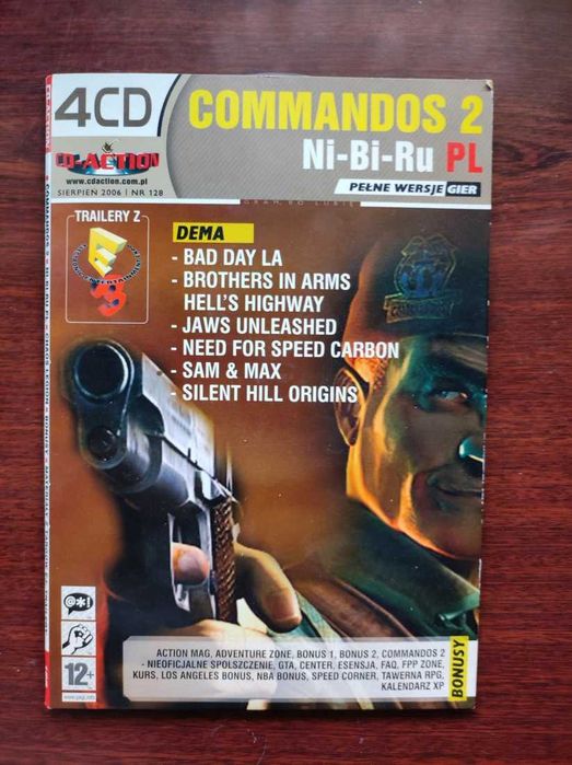 Commandos 2 Ludzie odwagi Chaos Legion 2006 gra cd action