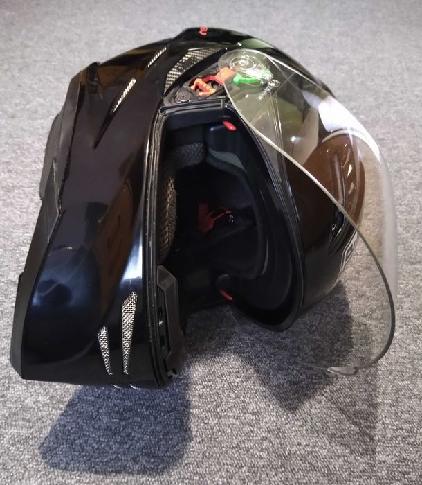 Kask motocyklowy pełny AGV S-4 SV rozmiar M z pokrowcem