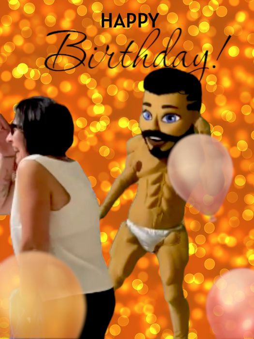 Стриптизер, стриптизерша, ведмідь, панда, зайка, капібара