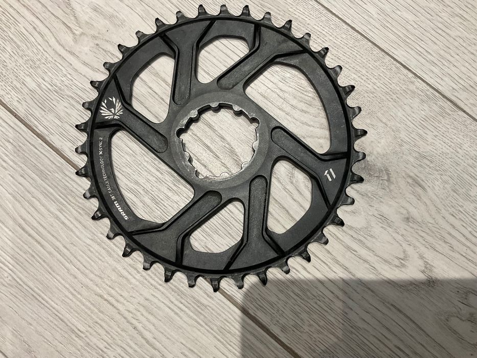 Sram tarcza zębatka korby XX1 eagle 38T offset 3mm złota boost 148