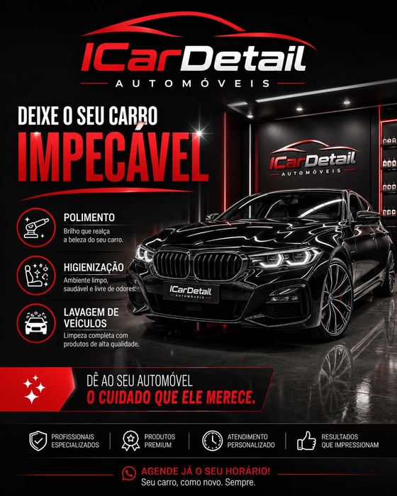 Polimento + Lavagem - Detalhamento Automóvel