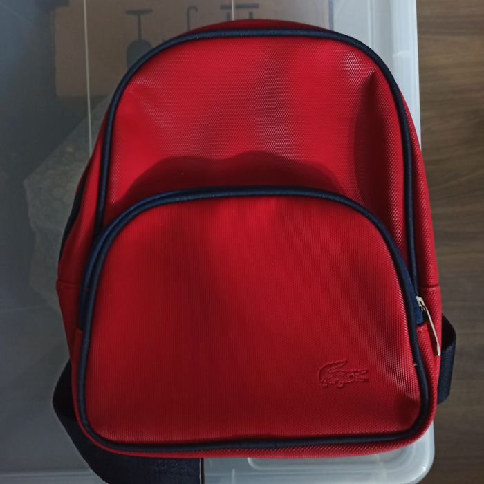 Mochila Lacoste Vermelha