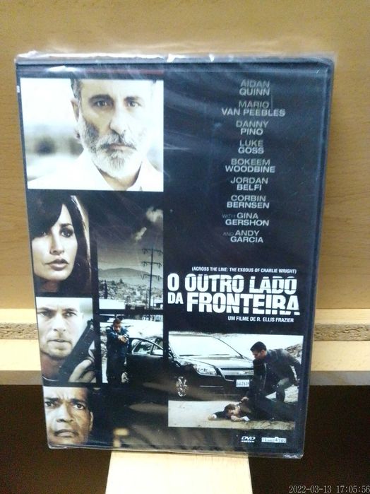 Dvd NOVO O Outro Lado da Fronteira SELADO Filme Andy Garcia R. Frazier