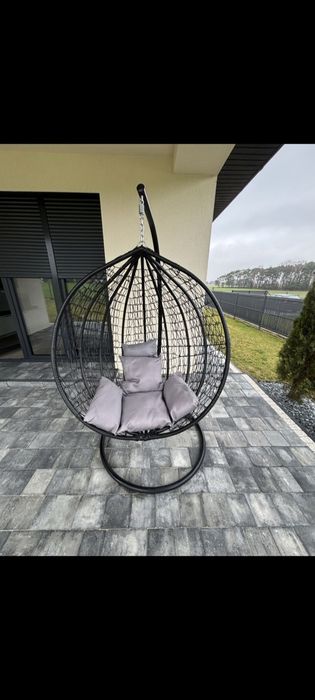 Hit Cenowy fotel wiszący kokon kosz bocianie gniazdo meble ogrodowe