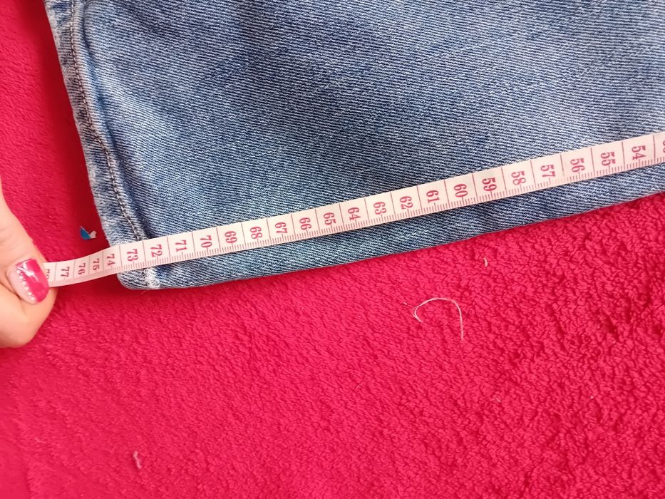 #Tommy Jeans spodnie jeansowe dżinsowe niebieskie M