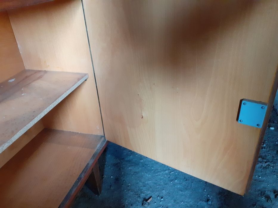 Szafa biblioteczna PRL
