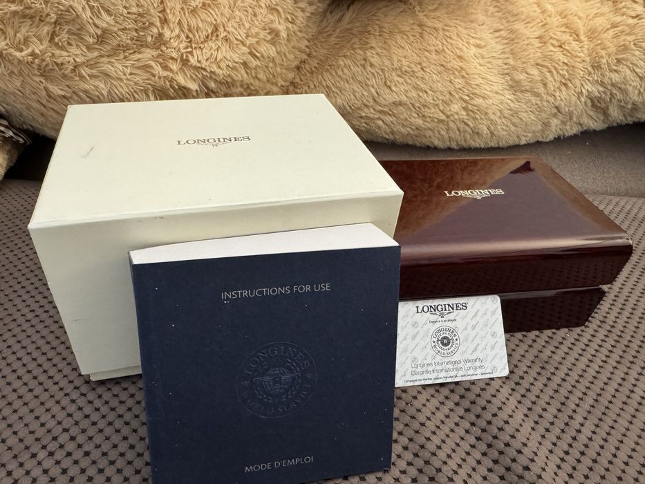 Longines Automatic Chronograph Column-Wheel – pełny zestaw