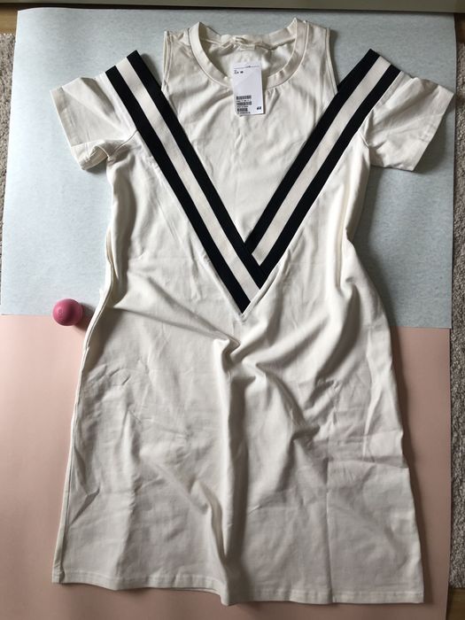 Сукня плаття біле котон хлопок нове hm h&m xs s m