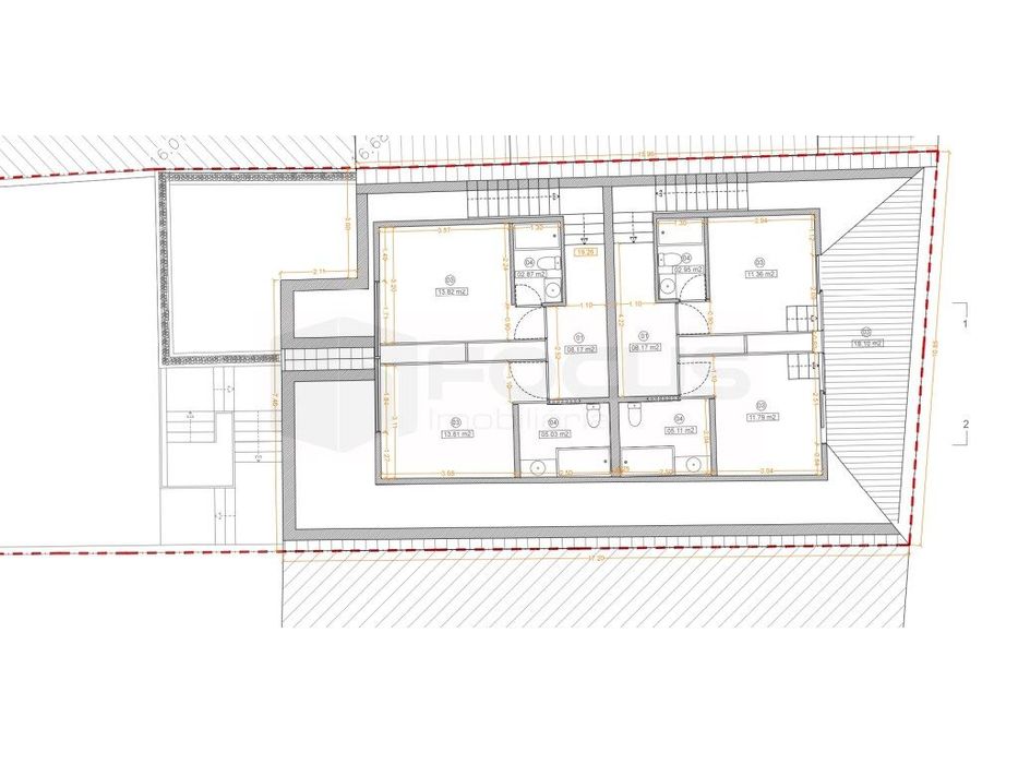 Novo apartamento T2 Duplex, Condominio fechado, zona histórica de A...