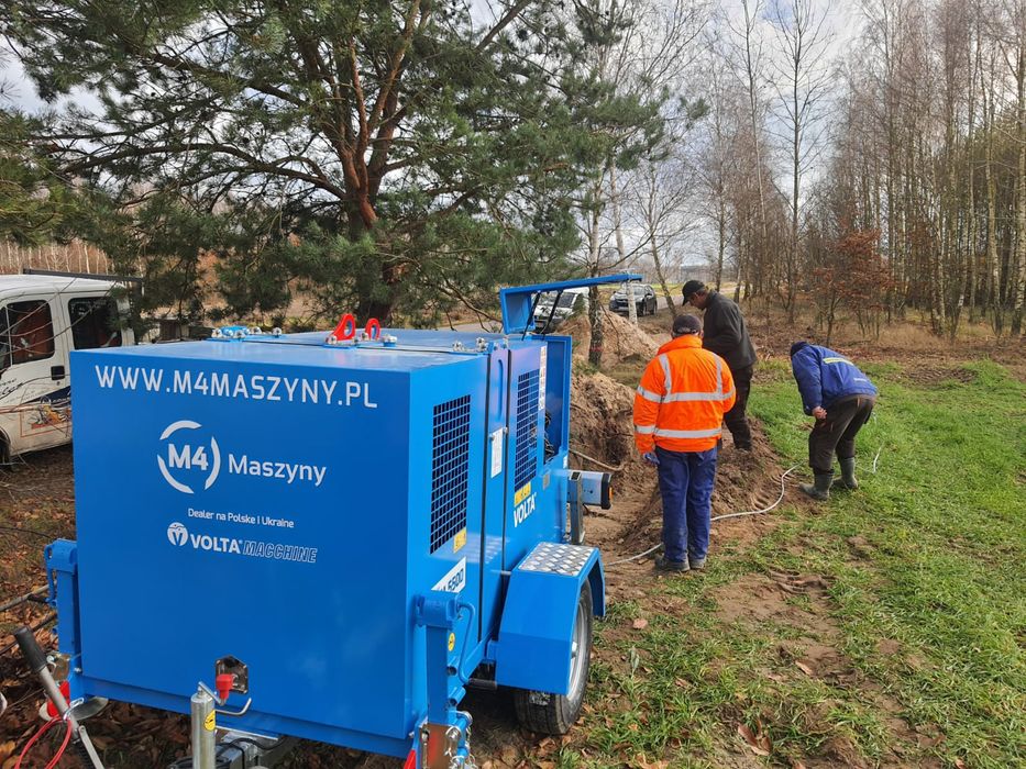 Wynajem wciągarki kablowej M4 VOLTA 5,5 t, 900 m liny, sys TD 710 USB2