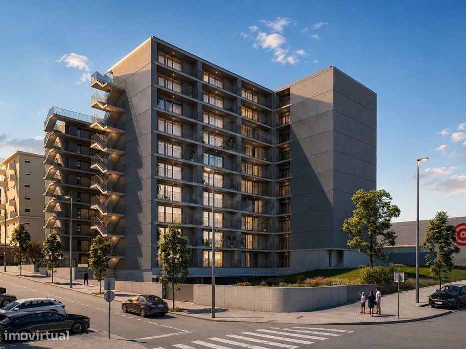 Apartamento T1 com varanda no Monte da Virgem - Vila Nova de Gaia
