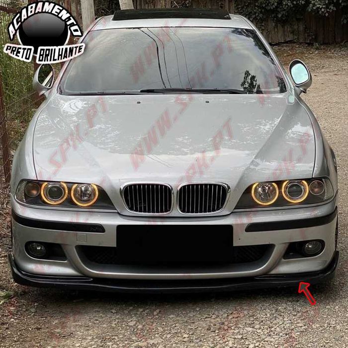Portes Grátis - Lip / Spoiler BMW Serie 5 E39 - Preto Brilhante