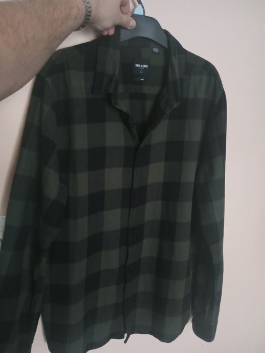 Koszula w kratę Only & sons XL