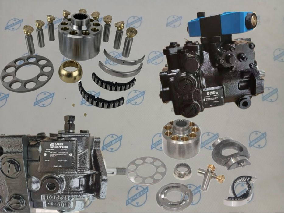 Гідронасос Danfoss Sauer MPT MPV гідромотор запчастини ремонт