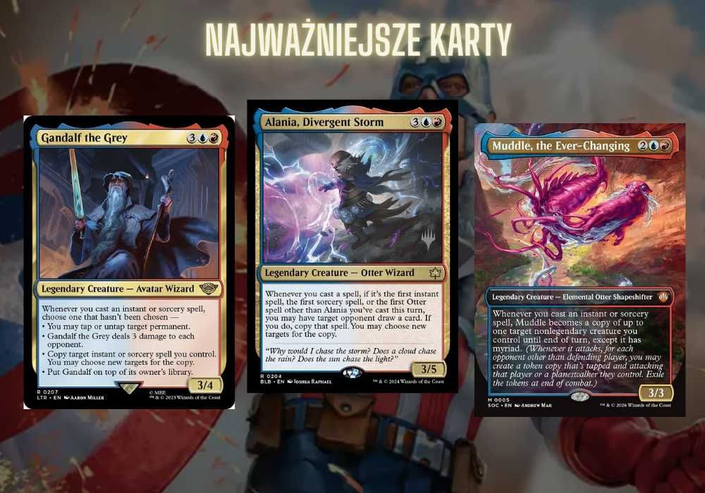 Magic the Gathering Commander | Magnus the Red, izzet instanty sorcery