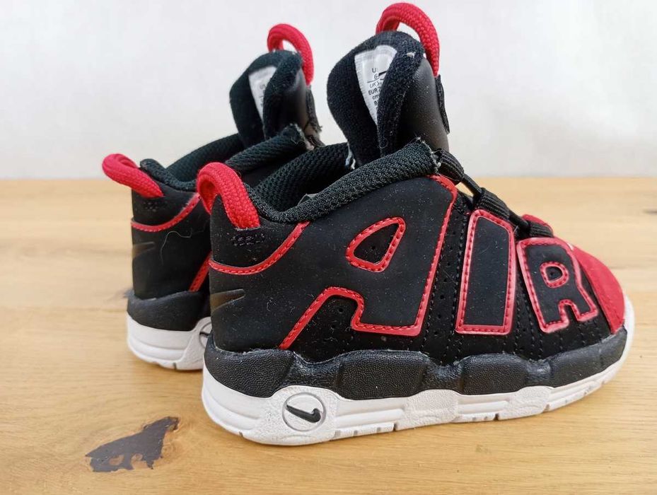 Nike Air More Uptempo 96 Red Toe (TD), rozmiar 22