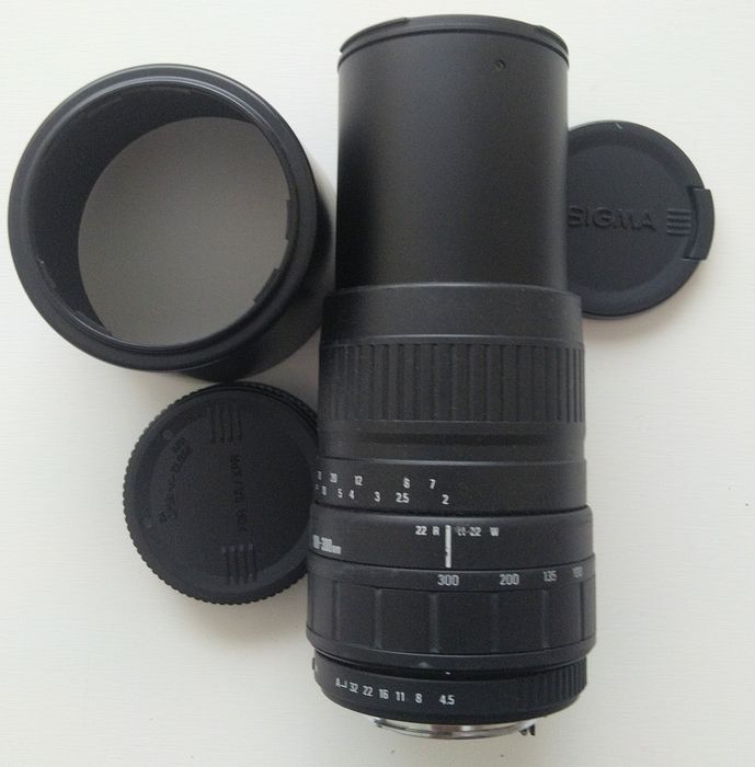 Lente Sigma AF p/ Pentax 100/300mm