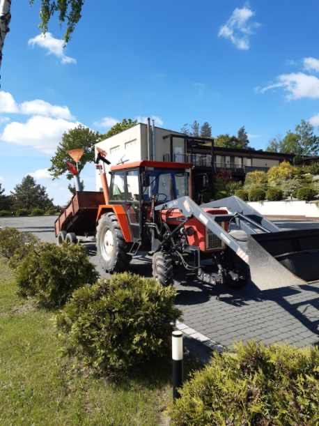 Traktor URSUS C360 4x4 tur+pług