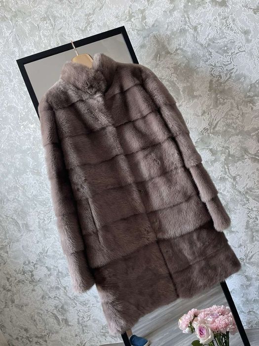 Шуба итальянская норка