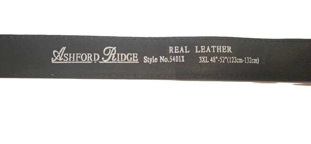 Новий шкіряний ремінь  Ashford Ridge.  Розмір 3XL.  Натуральна шкіра.