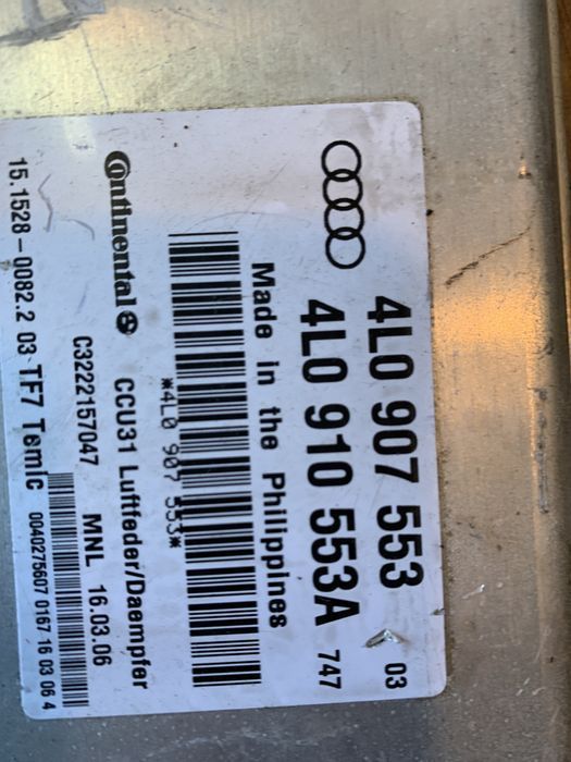 Centralina de Suspensao Audi Q7 3.0 Tdi