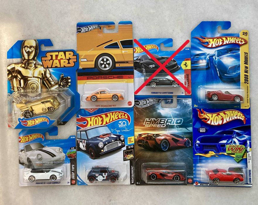 チェンジ　カオリホワイトなど　7点セット hot wheels 1969 - купить предметы колекционирования - Цена на OLX.ua