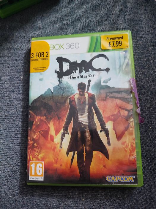 DMC xbox360 Devil May Cry xbox360.  Xbox 360.  X360