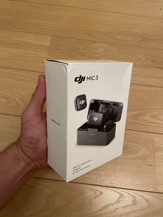 Dji mic 3 novo (combo)