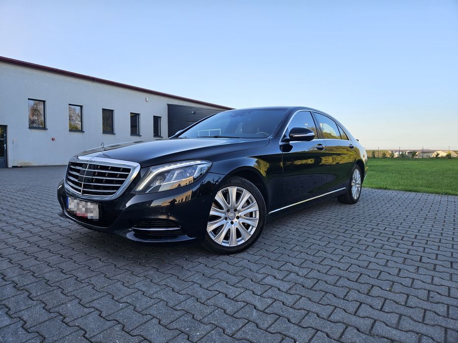 Mercedes S-klasa Long 4-Matic Doinwestowana Super Stan Gwarancja