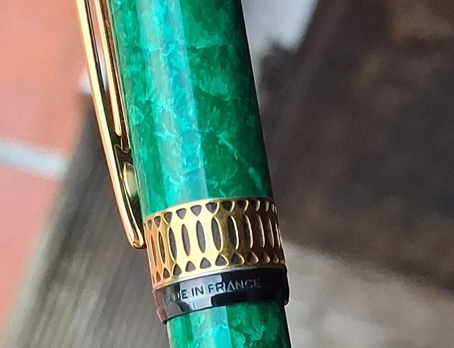 Waterman Ideal Patrician jade green