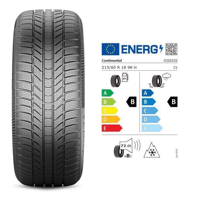 Pasuje do Dacia Bigster Duster koła zimowe 18" Continental 215/60R18