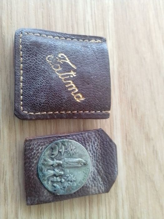 Santo com bolsinha em pele de Fátima só 5€