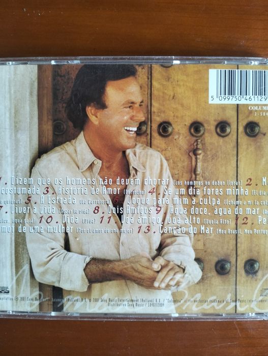 CD Julio Iglesias - Meu Brasil, Meu Portugal