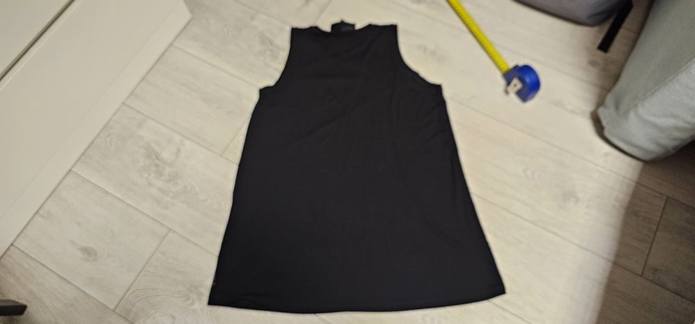 Philipp Plein Damski cekinowy top z czaszką i napisem  rozmiar L