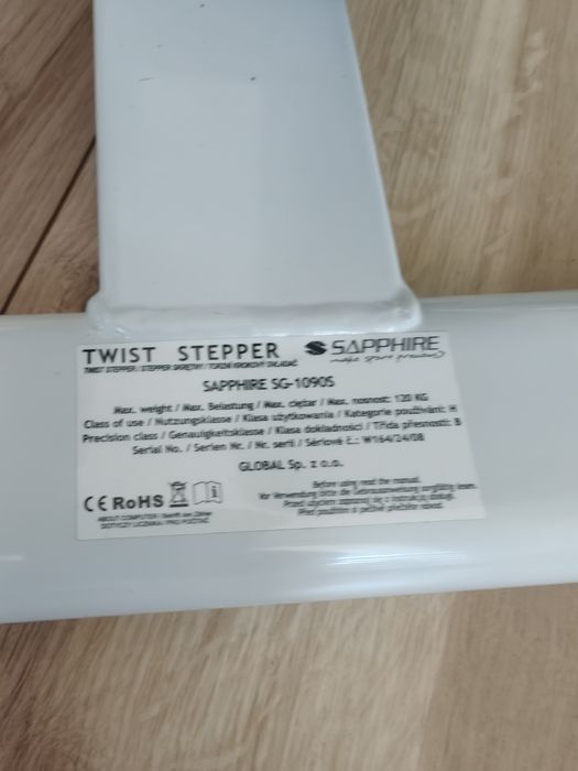 Stepper skrętny z  SG-1090S WHITE