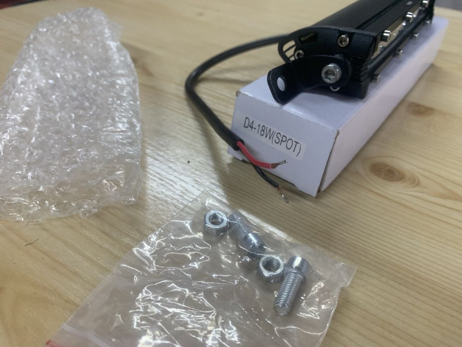 ЛЕД балка, фара, додаткове освітлення D4 18 Вт, 12 в