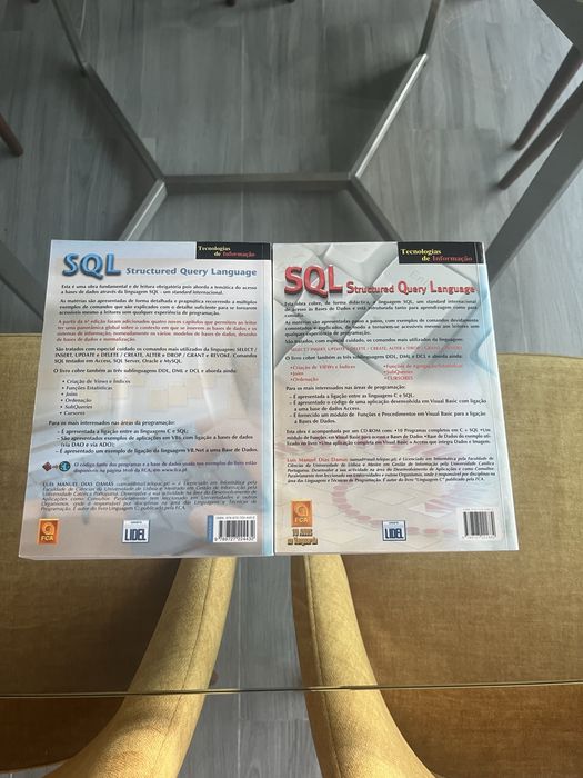 Livros:SQL Structured Query Language Queluz E Belas • OLX.pt