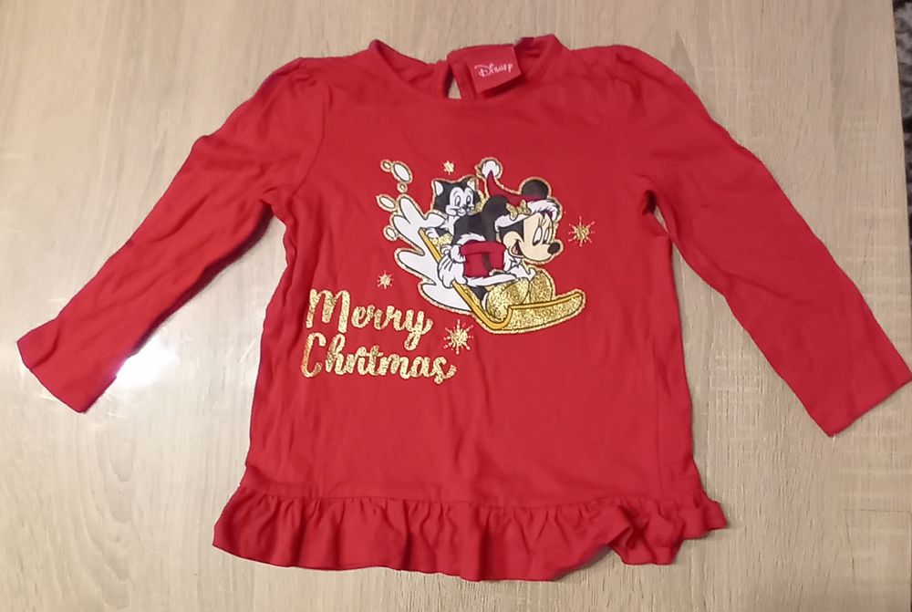 Bluzka świąteczna rozmiar 86