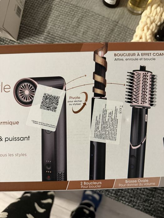 Shark стайлер фен накрутка локоны