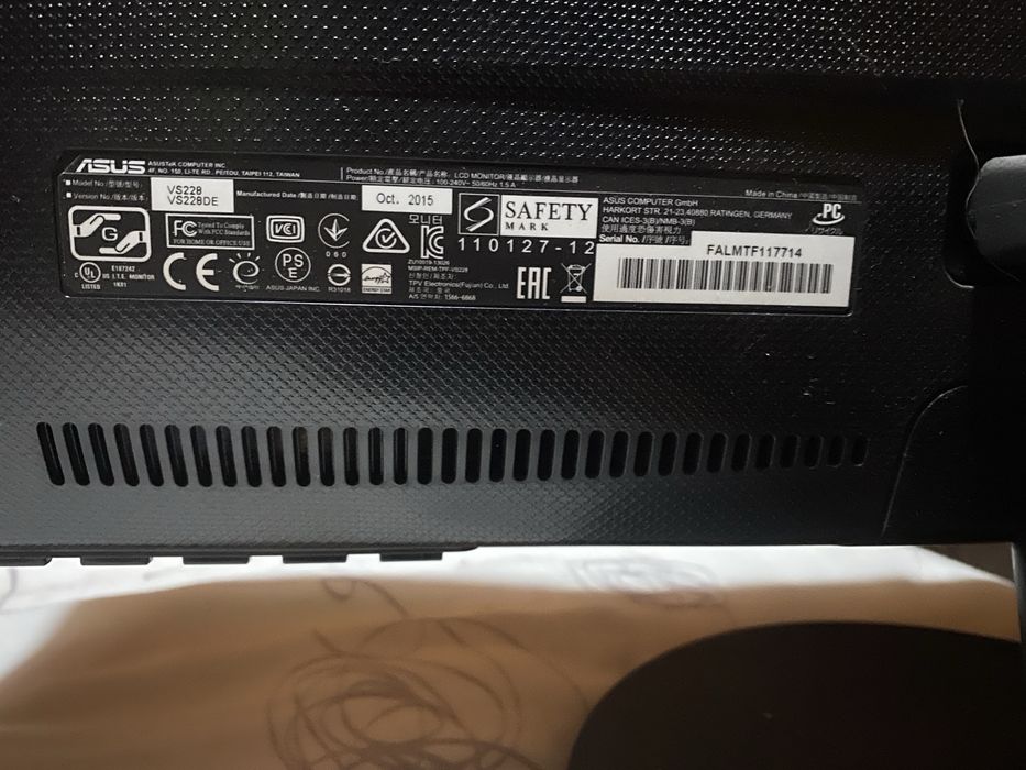 Monitor asus vs228/vs228de64284545605891122