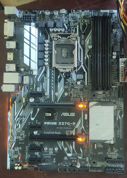 Asus PRIME Z270-p мат.плата увага до опису