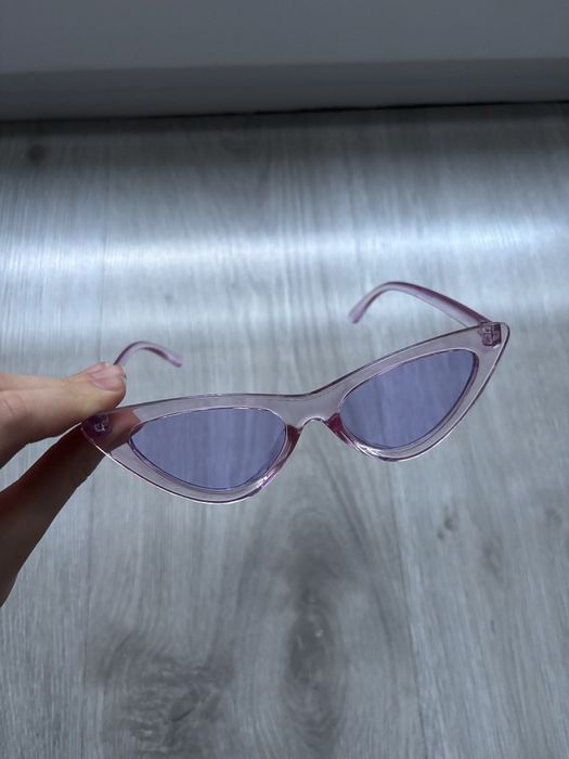 Fioletowe okulary