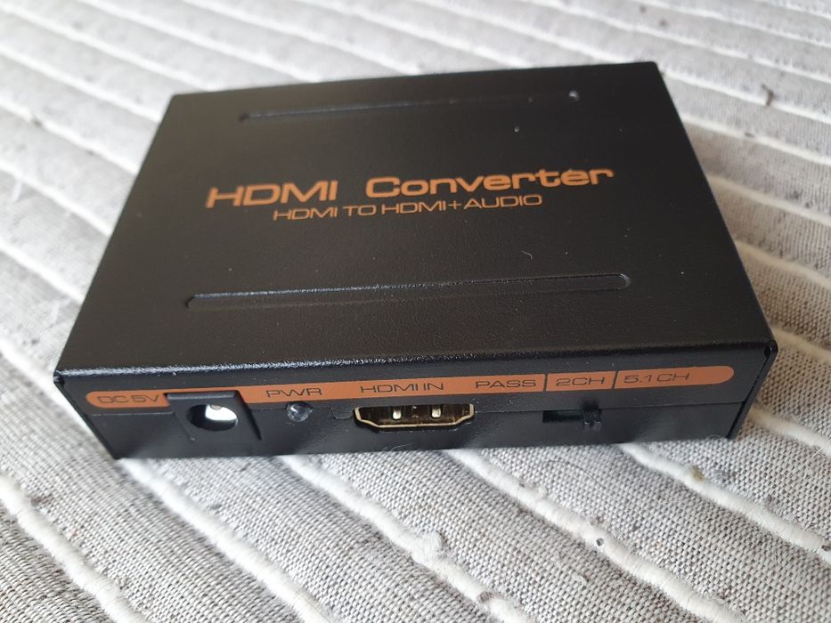 Hdmi splitter com saída spdif