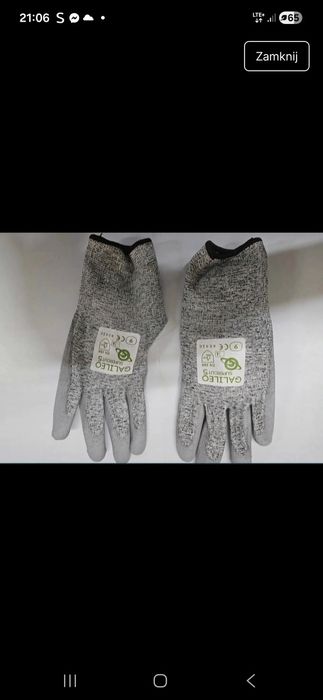 Rękawice robocze antyprzecieciowe