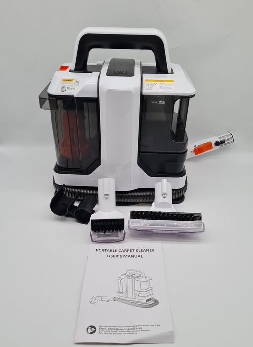 Przenośny odkurzacz piorący do dywanów i tapicerki 750W