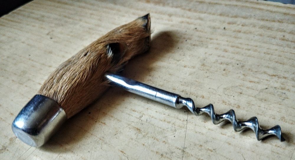 Korkociąg z sarnim kopytkiem