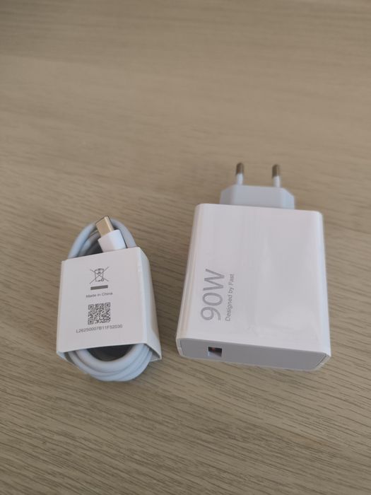 NOWA SUPERSZYBKA Ładowarka 90W do telefonu + kabel USB-C, hypercharge
