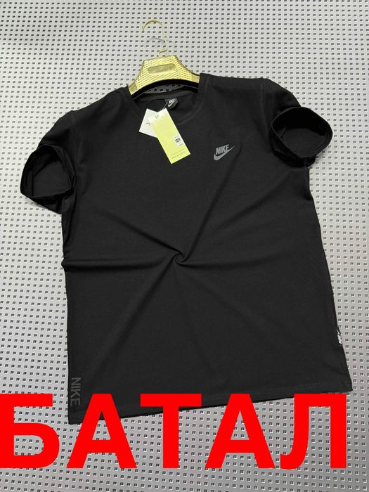 Футболка мужская спортивная nike Большой размер
черная,серая норм/бата